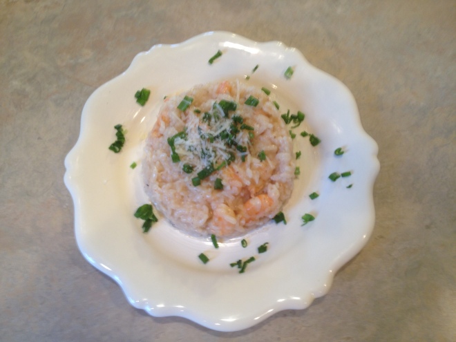 Risotto with Cajun Shrimp | dadwhats4dinner.com