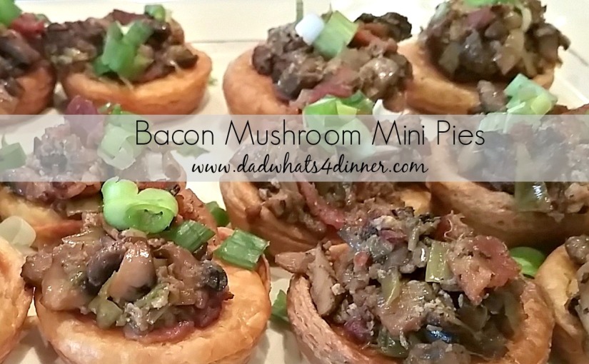 Bacon Mushroom Mini Pies